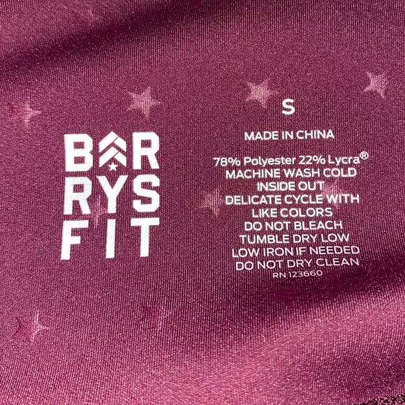 Barry’s Fit deep purple leggings - Picture 4 of 5